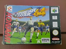 ebay® Auktion 365559817080 | Nintendo 64 N64 - Iss64 International Superstar Soccer 64 In Ovp Mit Anleitung Thumbnail of ebay® auction 365559817080 | Nintendo 64 N64 - Iss64 International Superstar Soccer 64 In Ovp Mit Anleitung