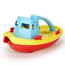 Green Toys Tug Boat Blue