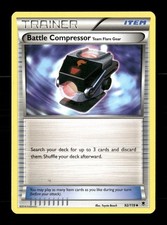 Battle Compressor Team Flare Gear 92/119 Uncommon Phantom Forces Pokemon HP on eBay