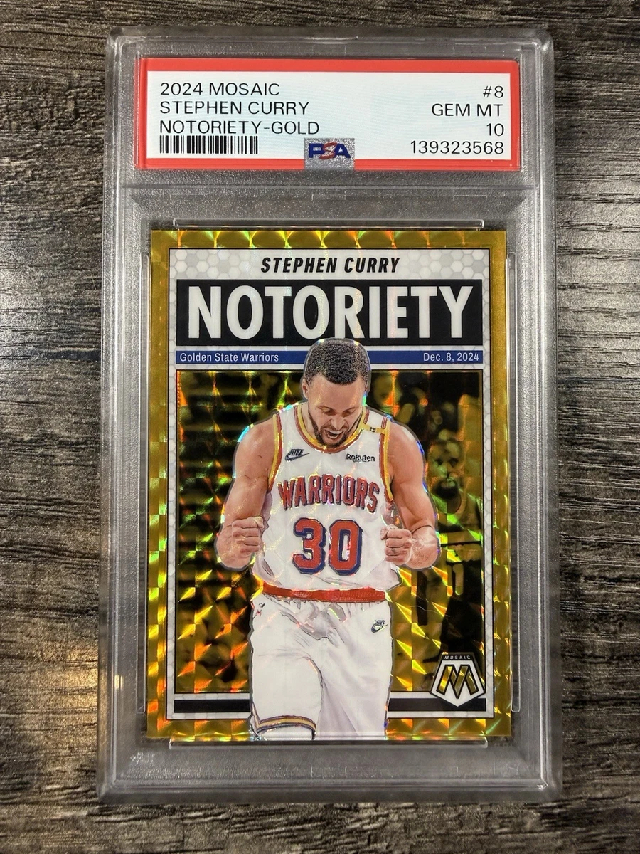Panini Stephen Curry 10 Graded Basketball Sports Trading Cards