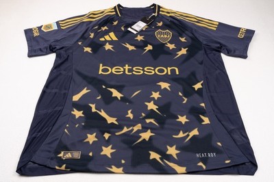 BOCA JUNIORS 25/26 AUTHENTIC THIRD KIT JERSEY + PATCH LPF - ADIDAS