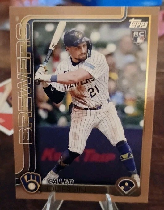 2025 Topps Update - #US170 Caleb Durbin Rookie Gold /2025