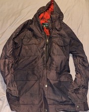 Vintage Woolrich Jacket Mens Large Wool Lined Coat Chore Wind Rain USA Made(FL2)