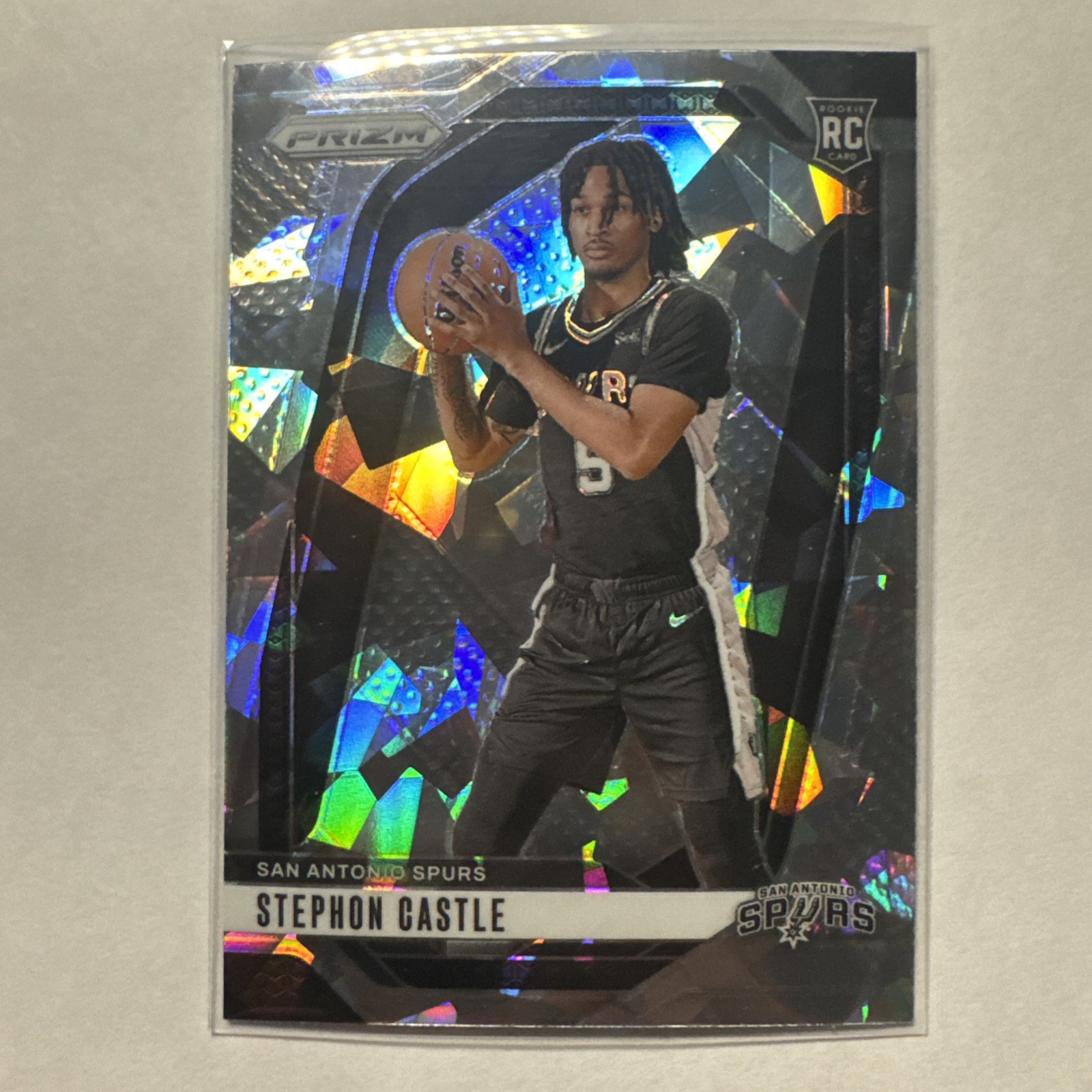 2024-25 Panini Prizm - Stephon Castle #234 Ice Prizm (RC)