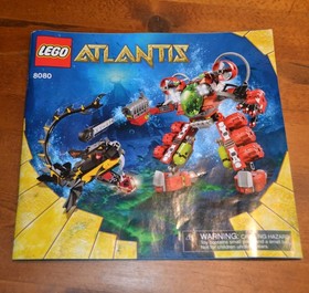 LEGO Atlantis: Undersea Explorer (8080) - RETIRED - 100% Complete