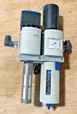 Festo MS6-EM1-1/2-S & MS6-LFR-1/2-D6-C-R-V-AS Pneumatic switch/filter regulator