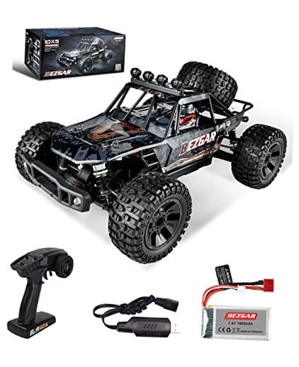  HB101 1:10 Scale Beginner RC Truck, 4WD High Speed 48km/h All Terrains RC Car 
