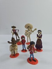Disney Store Pixar Coco Figure Lot Miguel Hector Ernesto Imelda PVC Figures