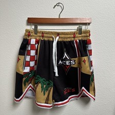 Las Vegas Aces WNBA Basketball Shorts Men’s Medium TWOZZDAY 222 Brand Official