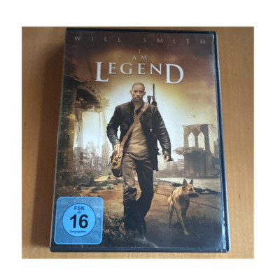 warner bros I Am Legend DVD FSK 16 Will Smith Untertitel Region 2 ca. 96 Min