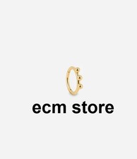 ZAG BIJOUX Piercings d'oreilles Piercing Ré Acier doré 1 pc art moderne /EBWJ