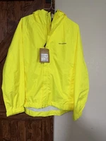 Grundens Men Weather Watch Jacket Hi-Vis Waterproof Fishing Rain Hooded. Size L