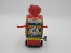 DAIYA Vintage MECHANICAL WIND UP CIRCUS CLOWN DRUMMER Japan Tin Toy — photo 3