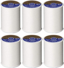 Dual Duty All Purpose Thread 400 Yards White 6-Pack 