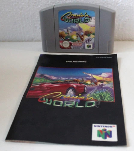 N64 / Nintendo 64 Spiel - Cruis'n World / Cruisn World PAL-Modul - 3.1 9105 S4