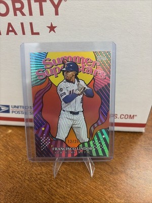 2025 Topps Francisco Lindor 12/25 Summer Superstars Mets