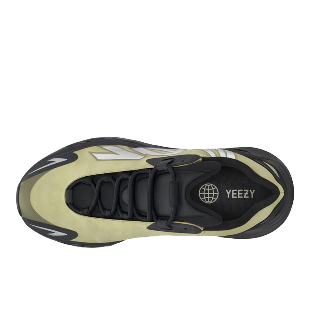 adidas  Yeezy Boost 700 Mnvn Slip On  Mens Black, Green Sneakers Casual Shoes GW thumbnail 2