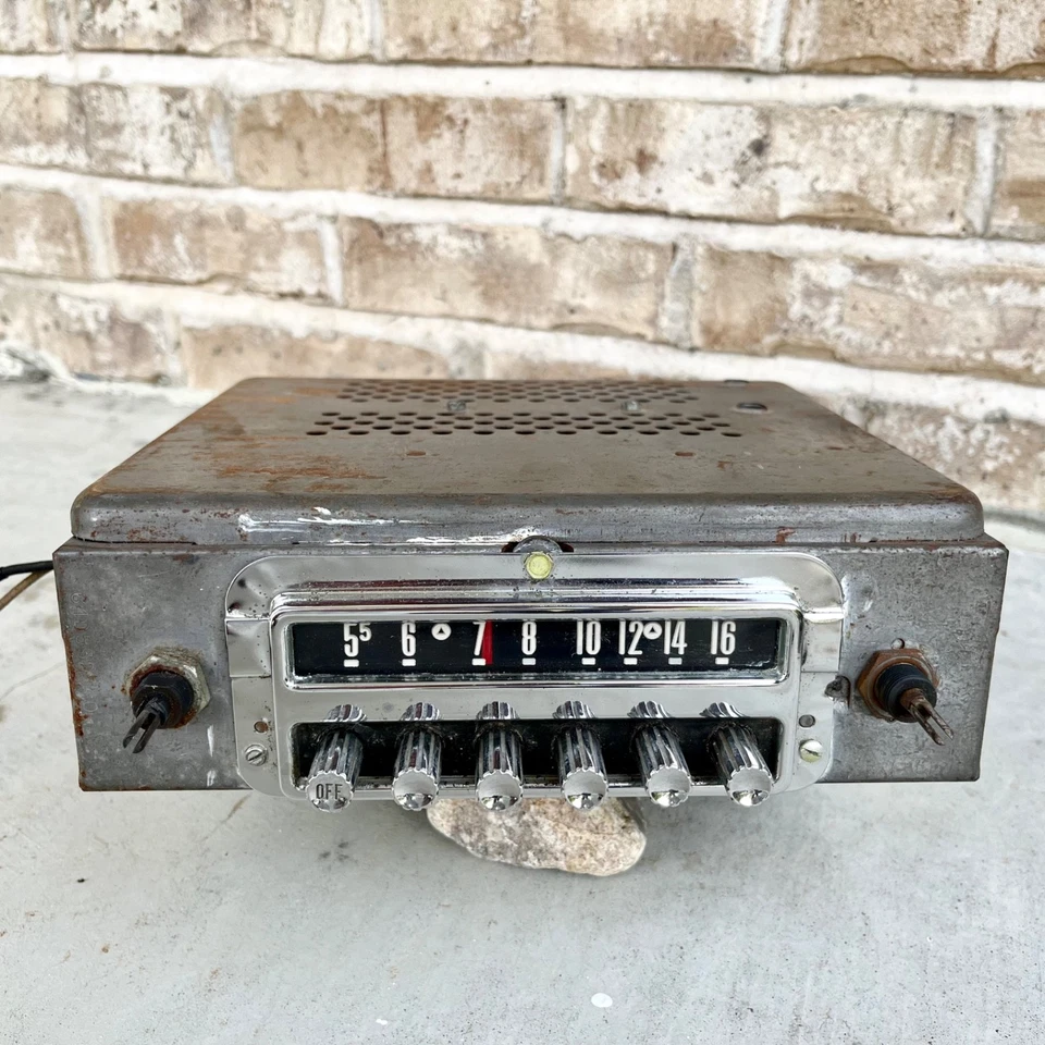 1955 Ford Thunderbird OEM Factory Radio -UNTESTED - Image 2 of 4