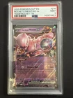 Pokemon TCG Team Rocket's Mewtwo ex SVP 216 Psa 9