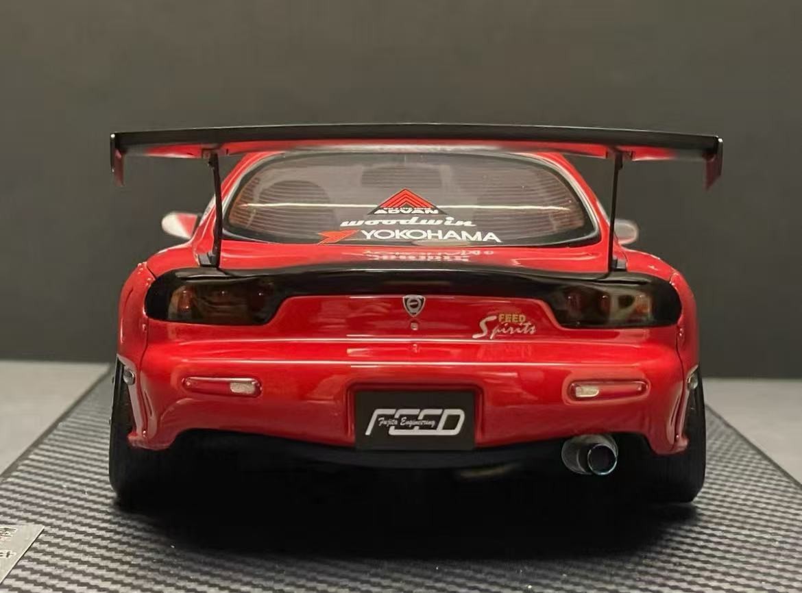 RARE* IG2042 Ignition Model 1/18 FEED Mazda RX-7 (FD3S) 魔王 Demon