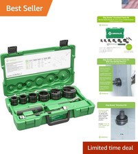 Durable 1/2" to 2" Slug-Buster Knockout Punch Set with Ergonomic Wrench