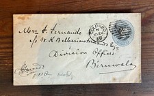 CEYLON Interesante entero antiguo. Funcionado de verdad.