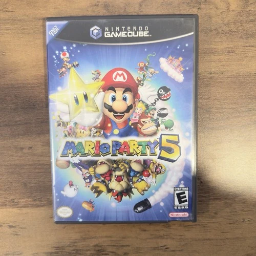 Mario Party 5 (GameCube, 2003) Tested & Working