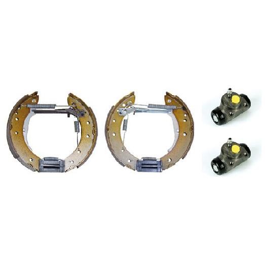 2X Bremsbackensatz Hinten FüR Renault Thalia LB LU 98 Bis 26 Brembo K7M710 Neu-image