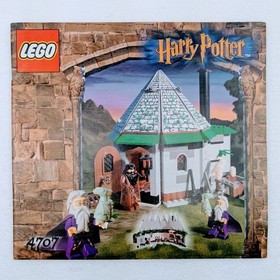 Lego 4707, Hagrid&rsquo;s Hut, Harry Potter, 100% Complete w/Minifigs & Manual, No box