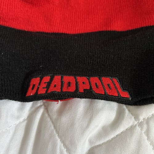 Marvel Dead-pool Hat One Size Used - Picture 4 of 8