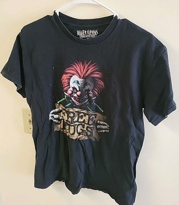 Killer Klowns From Outer Space Size Medium Short Sleeve M Black T Shirt Horror