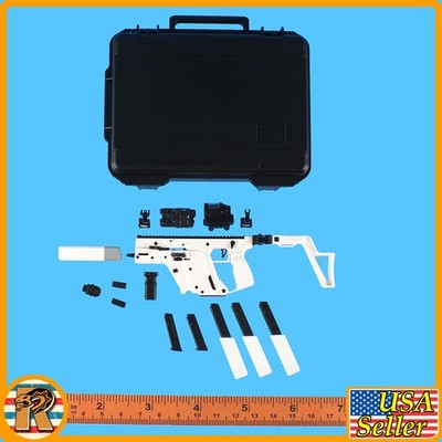 Compact Weapons 2 - Vector SMG White D - 1/6 Scale Part - Easy Simple 
