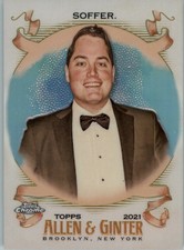 2021 Topps Allen and Ginter Chrome Refractors #297 Ben Soffer - BB