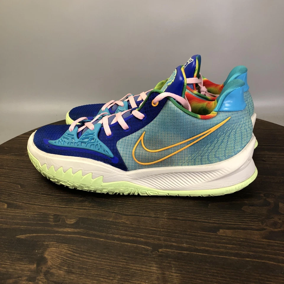 Nike Kyrie 7 Shoes Mens Size 13 Blue Green Keep Sue Fresh Basketball CW3985-401 - Image 2 of 4