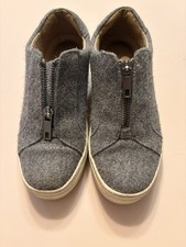 Naturalizer Women  s Shoes Grey With Zipper Closure Size 4.5