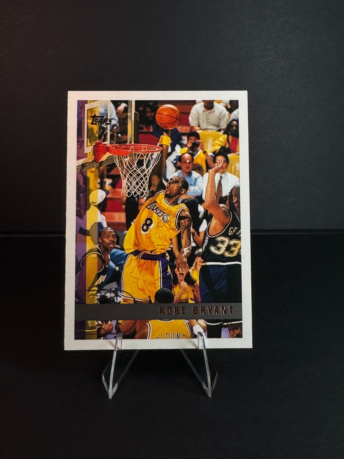 1997-98 Topps - Kobe Bryant #171. 2nd Year Kobe Los Angeles Lakers HOF  Centered
