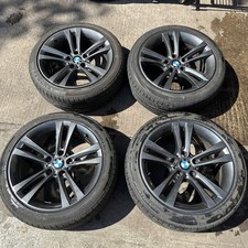 Genuine BMW F30 F31 18” Style 397 Alloy Wheels x4 with Tyres 225/45/18 6796247