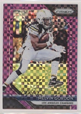 2018 Panini Prizm Purple Power Prizm 24/49 Melvin Gordon #97 gn1