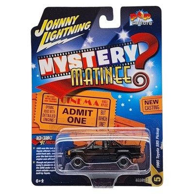 Johnny Lightning - 1985 Toyota SR5 Pickup *Mystery Matinee*, black - JLSP374