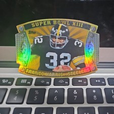 FRANCO HARRIS 36/99 2011 Topps Super Bowl Legends Die Cut  REFRACTOR Steelers