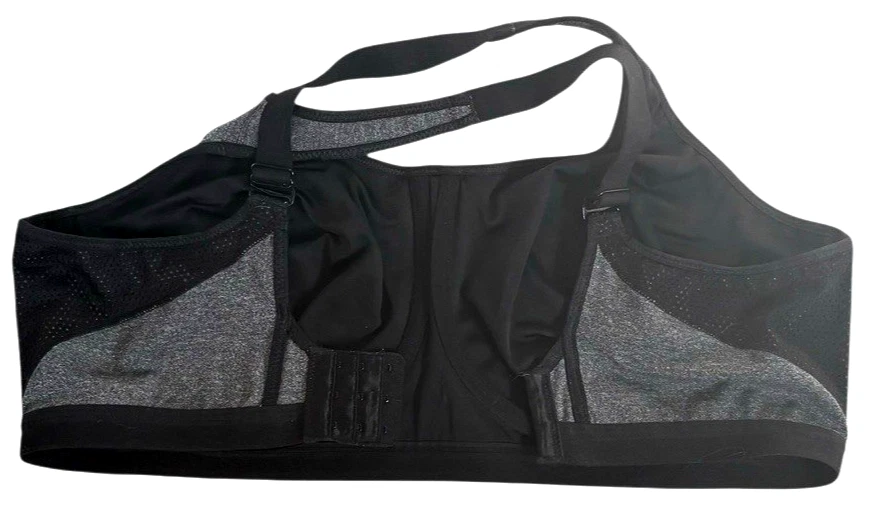 Sujetador deportivo Wacoal Brandi 42DDD con aros cobertura completa soporte máximo 855229 gris Foto 2 de 3