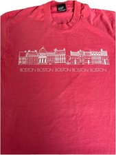 Vtg Screen Stars Best 80s Boston Shirt Single Stitched USA Made Men’s Large