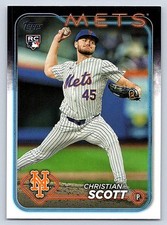 CHRISTIAN SCOTT  METS  RC  2024 TOPPS UPDATE #US218