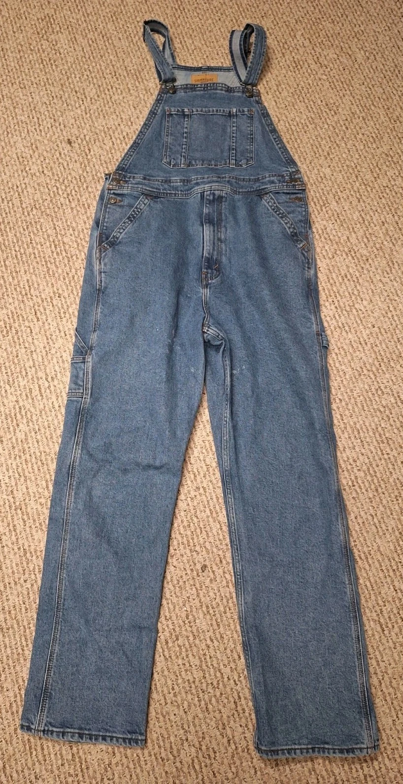 Levi Strauss Overalls Mens M Retro Paint Signature Y2k Workwear