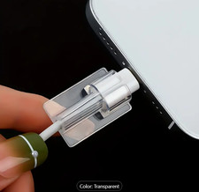 Charging Cable Sleeves Protector Cord Clip 2 X Mobile Charging Cable Cord Cover