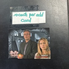 B34s Buffy The Vampire Slayer Season 5 Five #14 Giles Sarah Michelle Gellar