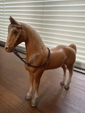 Breyer Vintage Western Pony Palomino No Saddle With Chain Reins
