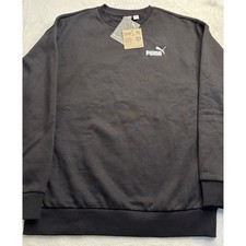 Puma Women  s Small Black Crew Neck Sweatshirt NWTs