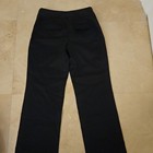 Ann Taylor Petites Black Dress Pants Flat Front Pockets Solid Women's Size 0P — photo 6