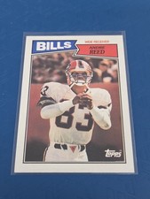 1987 Topps #365 Andre Reed Buffalo Bills FOOTBALL Card 8L